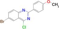 6-Bromo-4-chloro-2-(4-methoxy-phenyl)-quinazoline