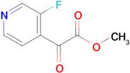 (3-Fluoro-pyridin-4-yl)-oxo-acetic acid methyl ester