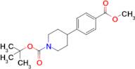 4-(4-Methoxycarbonyl-phenyl)-piperidine-1-carboxylic acid tert-butyl ester