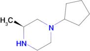 (S)-1-Cyclopentyl-3-methyl-piperazine