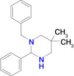 1-Benzyl-5,5-dimethyl-2-phenyl-hexahydro-pyrimidine