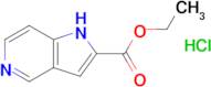 1H-Pyrrolo[3,2-c]pyridine-2-carboxylic acid ethyl ester hydrochloride