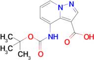 4-tert-Butoxycarbonylamino-pyrazolo[1,5-a]pyridine-3-carboxylic acid