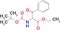 2-tert-Butoxycarbonylamino-3-oxo-3-phenyl-propionic acid ethyl ester