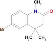 6-Bromo-1,4,4-trimethyl-3,4-dihydro-1H-quinolin-2-one