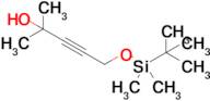 5-[[(1,1-dimethylethyl)dimethylsilyl]oxy]-2-methyl-3-Pentyn-2-ol