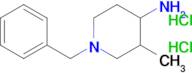 1-Benzyl-3-methyl-piperidin-4-ylamine dihydrochloride