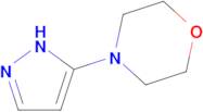 4-(1H-pyrazol-5-yl)morpholine
