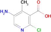 5-Amino-2-chloro-4-methyl-nicotinic acid