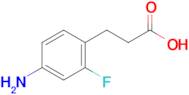 3-(4-Amino-2-fluoro-phenyl)-propionic acid