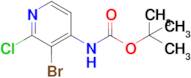 (3-Bromo-2-chloro-pyridin-4-yl)-carbamic acid tert-butyl ester