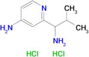 2-(1-Amino-2-methyl-propyl)-pyridin-4-ylamine dihydrochloride