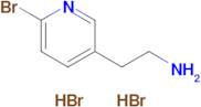 2-(6-Bromo-pyridin-3-yl)-ethylamine dihydrobromide