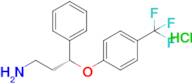 (R)-3-Phenyl-3-(4-trifluoromethyl-phenoxy)-propylamine hydrochloride