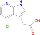 (4-Chloro-1H-pyrrolo[2,3-b]pyridin-3-yl)-acetic acid