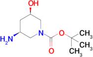 (3S,5R)-3-Amino-5-hydroxy-piperidine-1-carboxylic acid tert-butyl ester