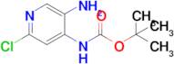 (5-Amino-2-chloro-pyridin-4-yl)-carbamic acid tert-butyl ester