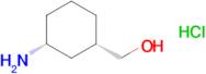 (1S,3R)-3-Amino-cyclohexyl-methanol hydrochloride