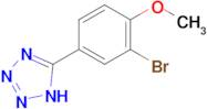 5-(3-bromo-4-methoxyphenyl)-1H-1,2,3,4-tetrazole