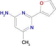 2-Furan-2-yl-6-methyl-pyrimidin-4-ylamine
