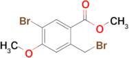 5-Bromo-2-bromomethyl-4-methoxy-benzoic acid methyl ester