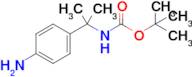 [1-(4-Amino-phenyl)-1-methyl-ethyl]-carbamic acid tert-butyl ester