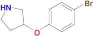 3-(4-Bromo-phenoxy)-pyrrolidine