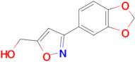 (3-Benzo[1,3]dioxol-5-yl-isoxazol-5-yl)-methanol