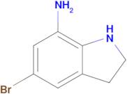 5-Bromo-2,3-dihydro-1H-indol-7-ylamine