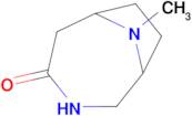 9-Methyl-3,9-diaza-bicyclo[4.2.1]nonan-4-one