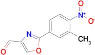 2-(3-Methyl-4-nitro-phenyl)-oxazole-4-carbaldehyde