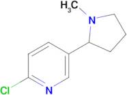 2-chloro-5-(1-methyl-2-pyrrolidinyl)pyridine