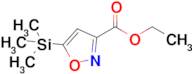 5-Trimethylsilanyl-isoxazole-3-carboxylic acid ethyl ester