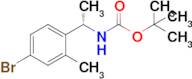 (S)-[1-(4-Bromo-2-methyl-phenyl)-ethyl]-carbamic acid tert-butyl ester