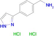 4-(1H-Pyrazol-3-yl)-benzylamine dihydrochloride