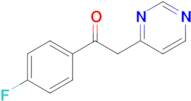 1-(4-Fluoro-phenyl)-2-pyrimidin-4-yl-ethanone