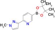 2-(1-Methyl-1H-pyrazol-3-yl)-pyridine-5-boronic acid pinacol ester