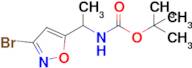 [1-(3-Bromo-isoxazol-5-yl)-ethyl]-carbamic acid tert-butyl ester