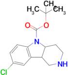 1,1-Dimethylethyl 8-chloro-1,2,3,4,4a,9b-hexahydro-5H-pyrido[4,3-b]indole-5-carboxylate