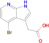 (4-Bromo-1H-pyrrolo[2,3-b]pyridin-3-yl)-acetic acid