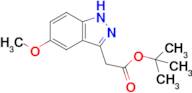 (5-Methoxy-1H-indazol-3-yl)-acetic acid tert-butyl ester