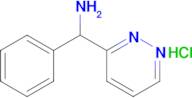 Phenyl(pyridazin-3-yl)methanamine hydrochloride