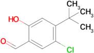 4-tert-Butyl-5-chloro-2-hydroxy-benzaldehyde