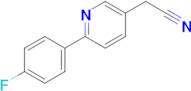 [6-(4-Fluoro-phenyl)-pyridin-3-yl]-acetonitrile