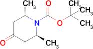 (2S,6S)-2,6-Dimethyl-4-oxo-piperidine-1-carboxylic acid tert-butyl ester