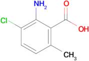 2-Amino-3-chloro-6-methyl-benzoic acid