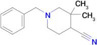 1-Benzyl-3,3-dimethyl-piperidine-4-carbonitrile