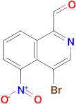 4-Bromo-5-nitro-isoquinoline-1-carbaldehyde