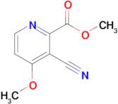 3-Cyano-4-methoxy-pyridine-2-carboxylic acid methyl ester