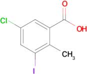 5-Chloro-3-iodo-2-methyl-benzoic acid